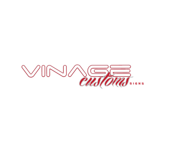 vinage customs SIGNS